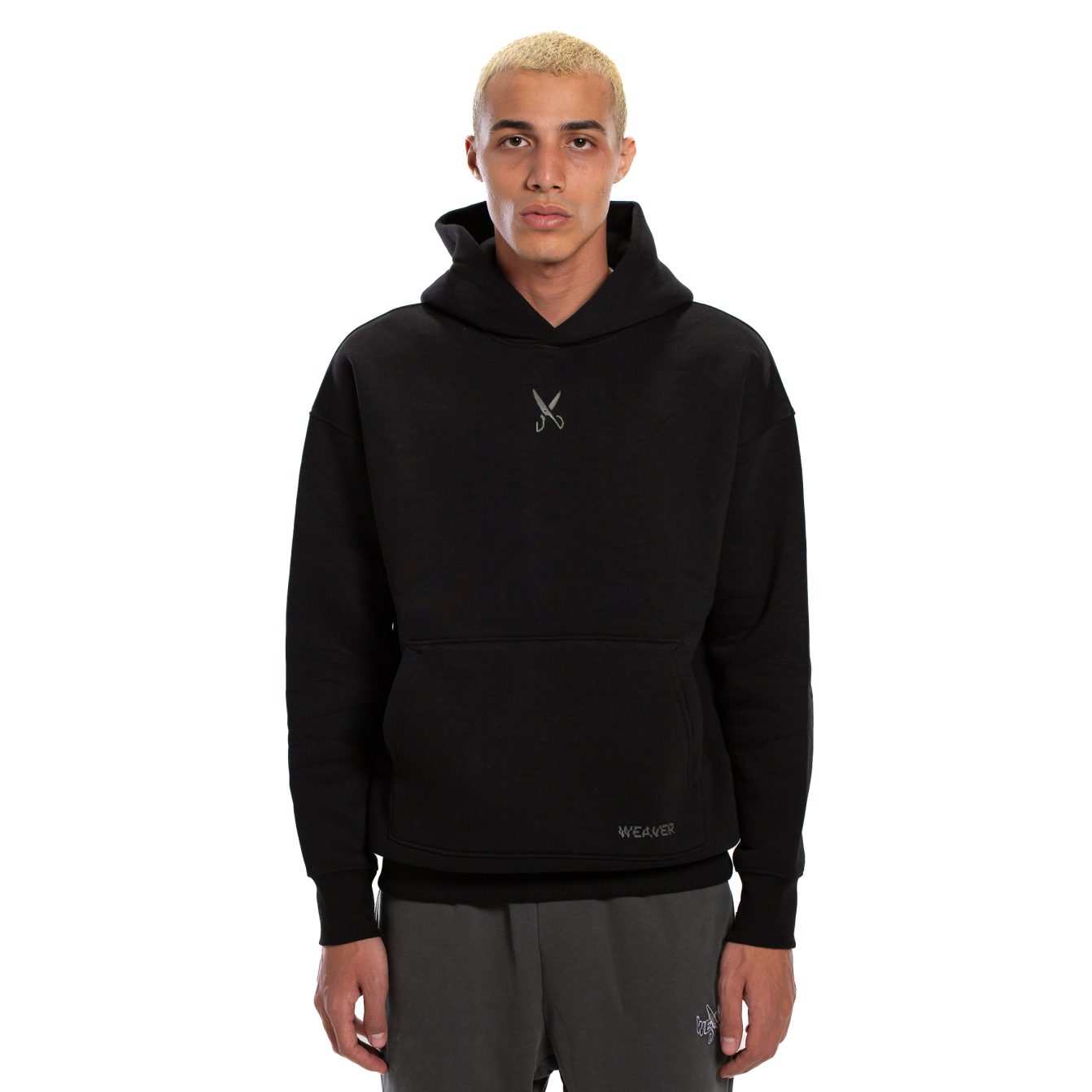 Hoodie Jacket Oversize - Black