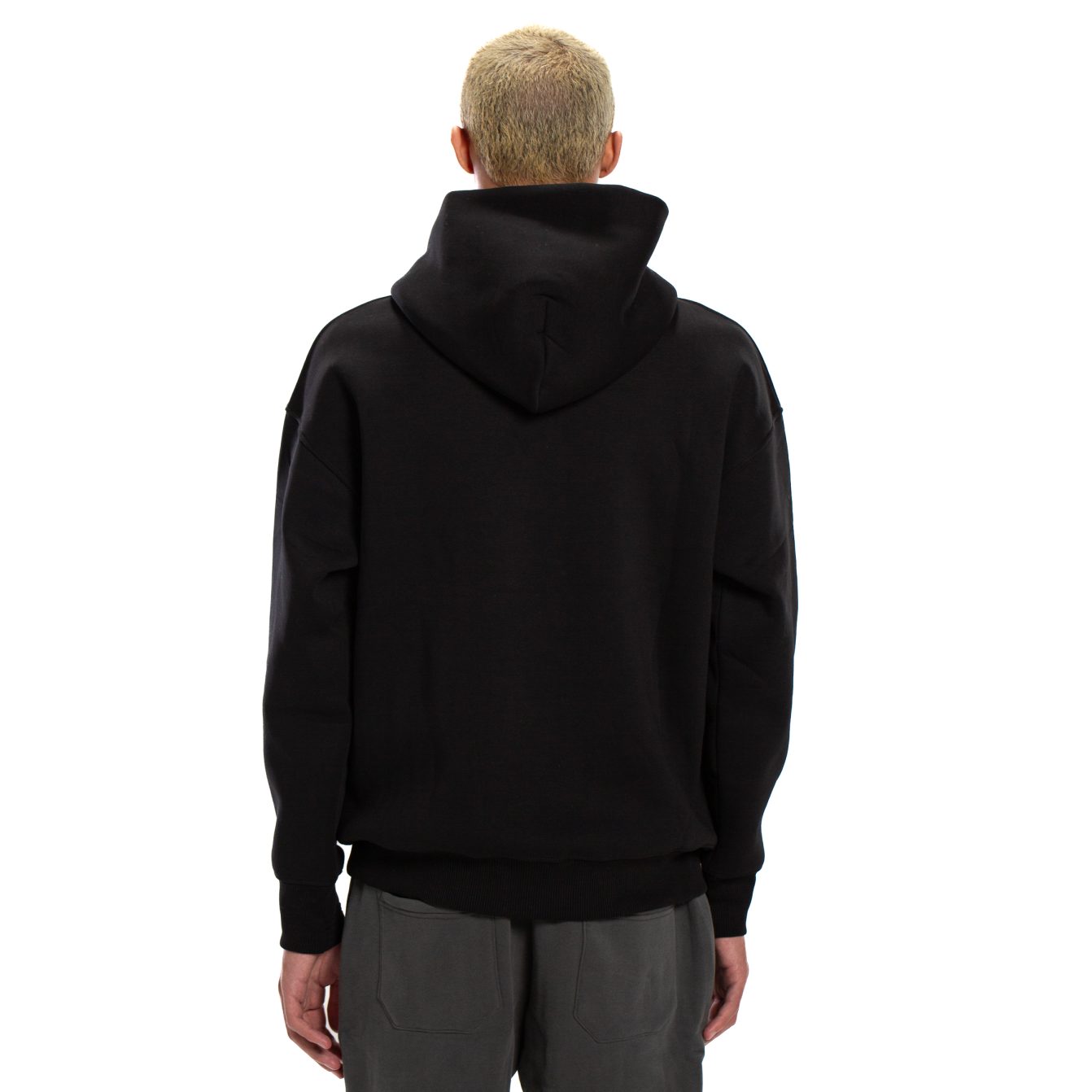 Hoodie Jacket Oversize - Black