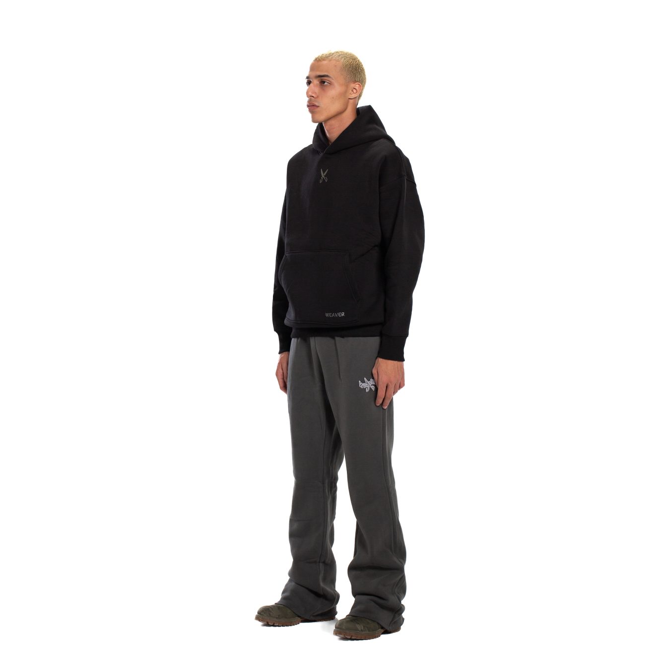 Hoodie Jacket Oversize - Black