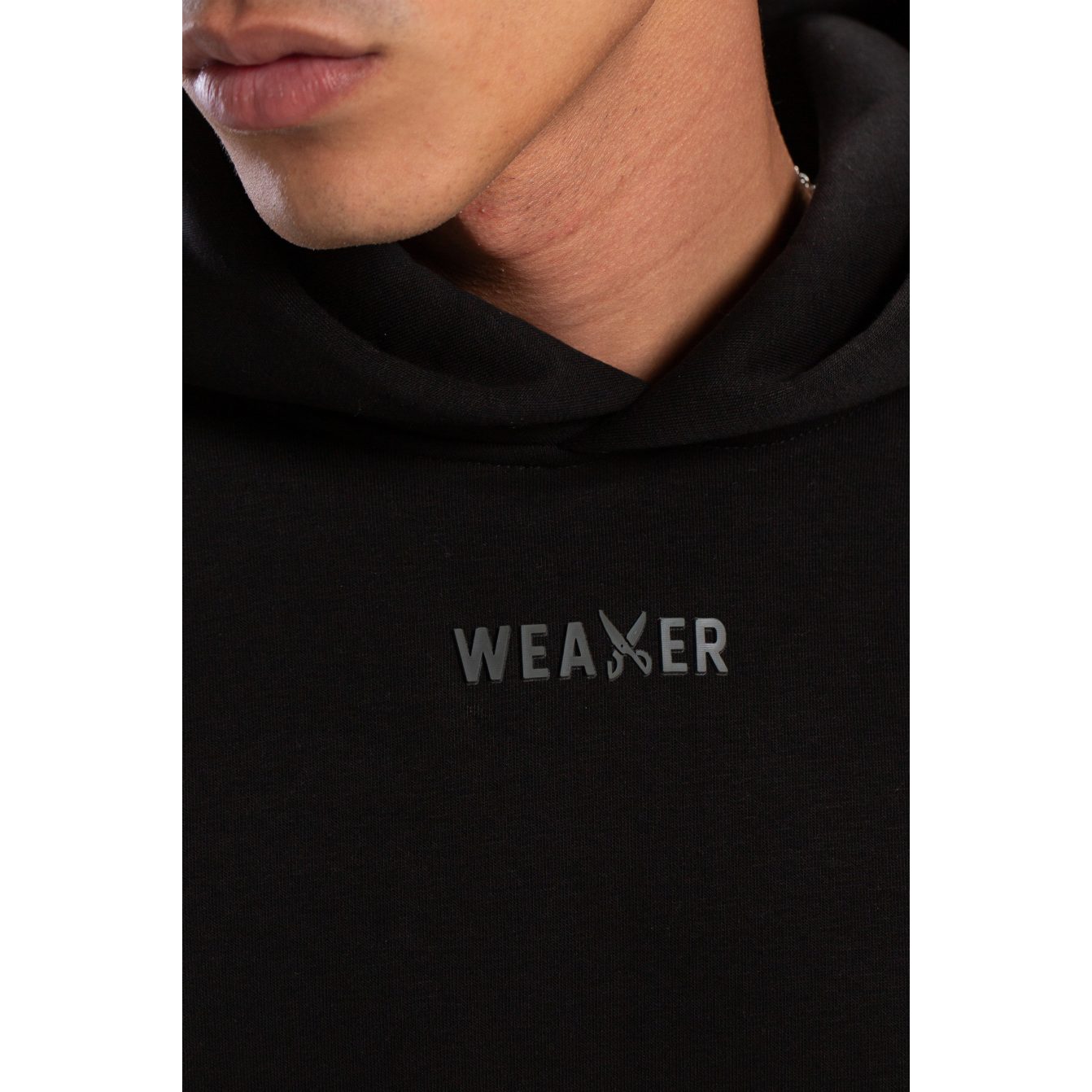 Hoodie Jacket Oversize - Black
