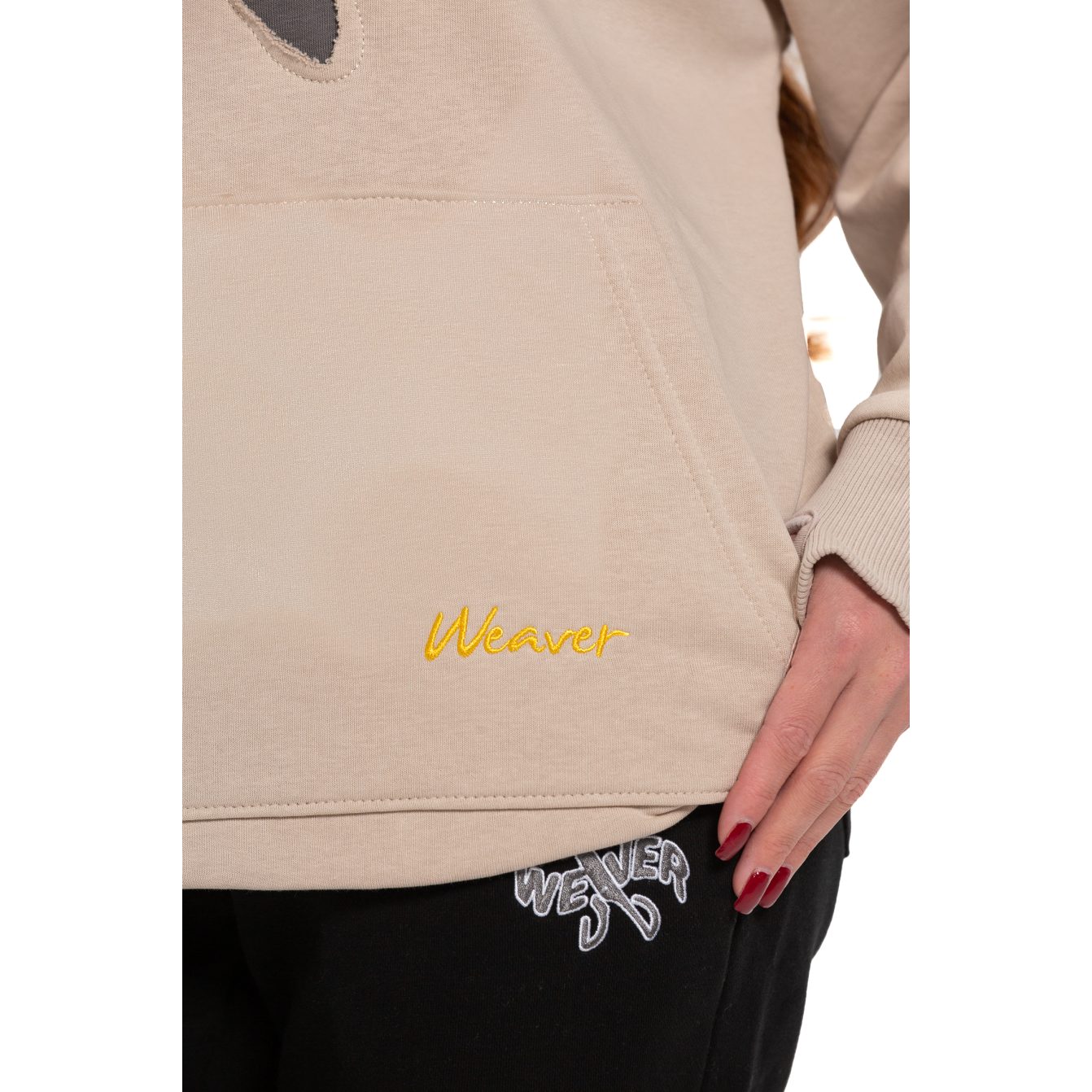 23Hoodie Oversize - Paige/ Gray
