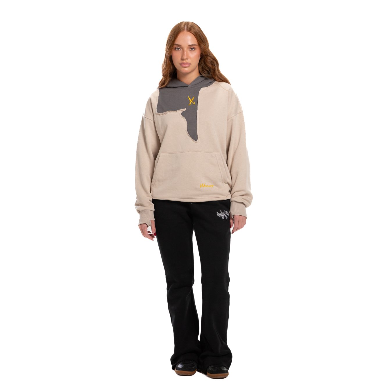 23Hoodie Oversize - Paige/ Gray