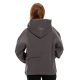 Hoodie Oversize Zigzag - Gray
