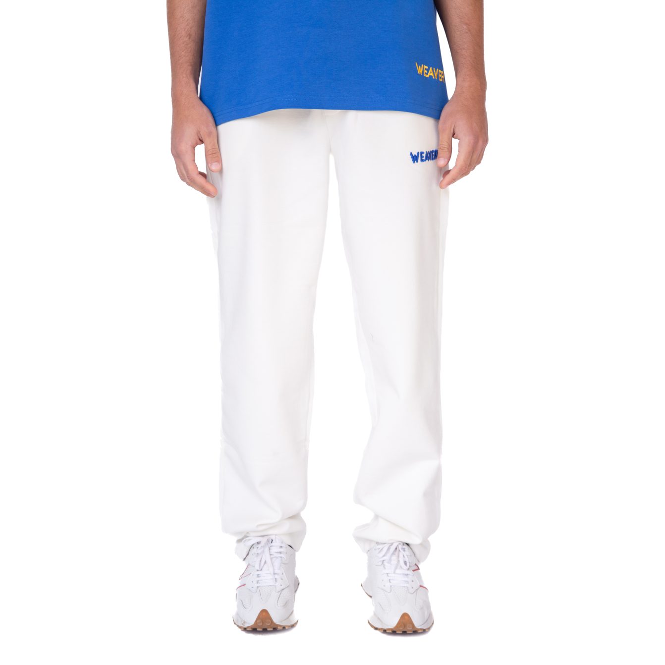 Cotton trousers-Off white