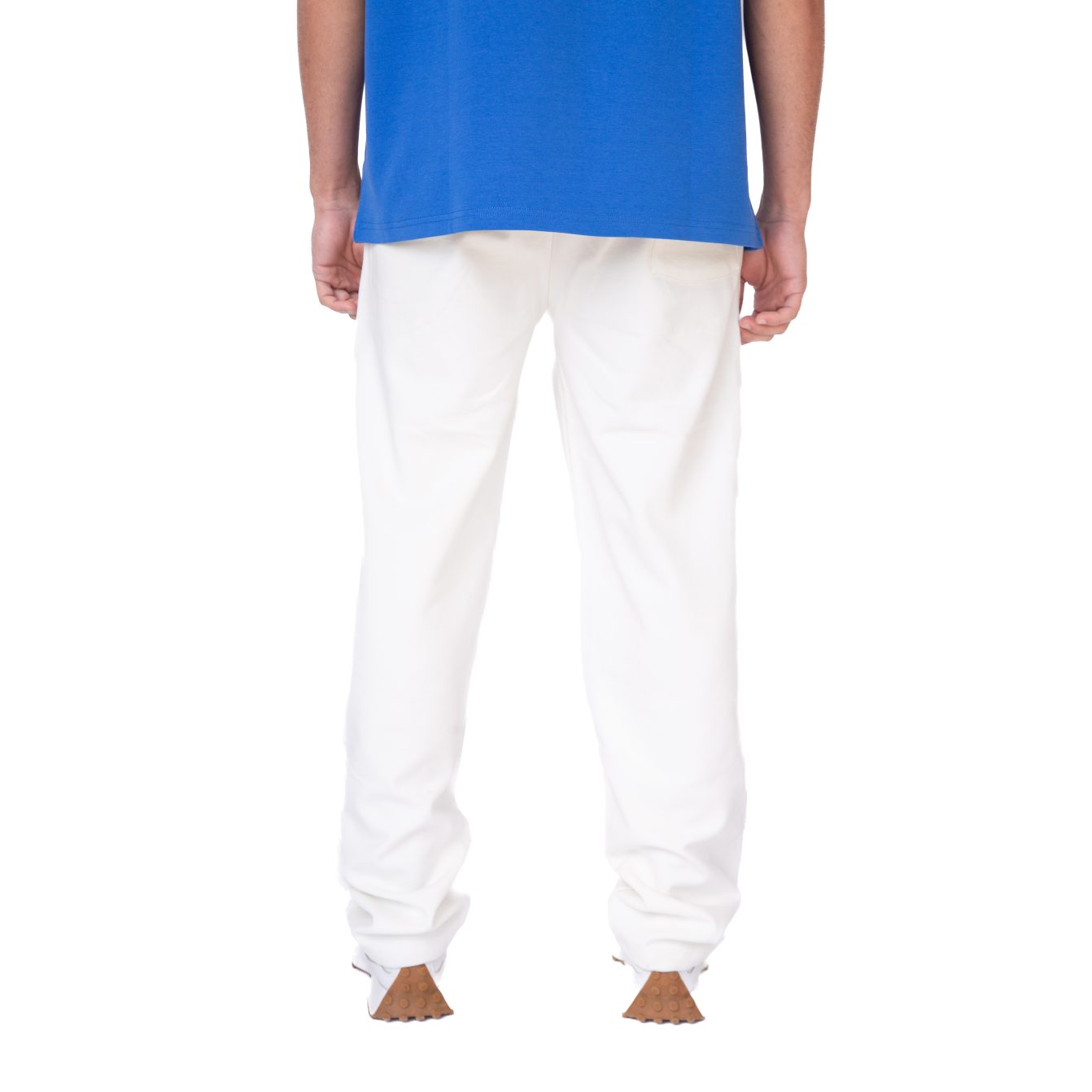 Cotton trousers-Off white
