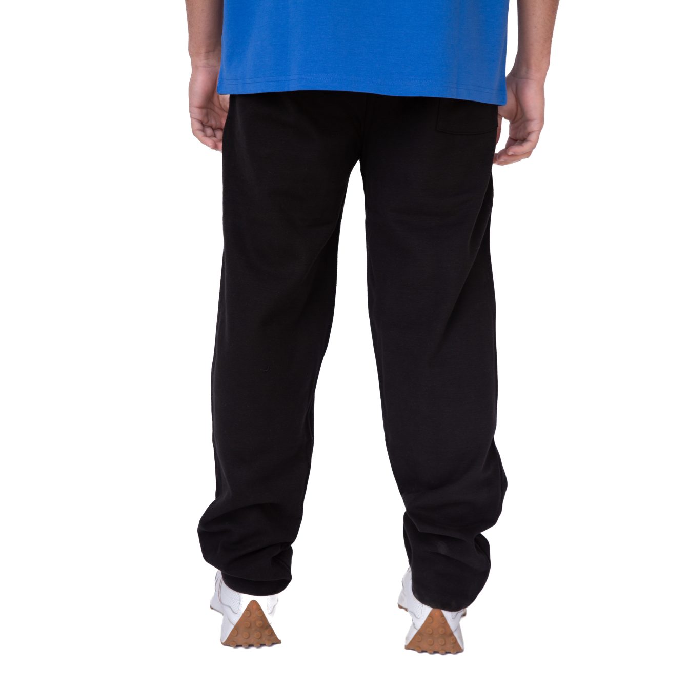 Cotton trousers-Black