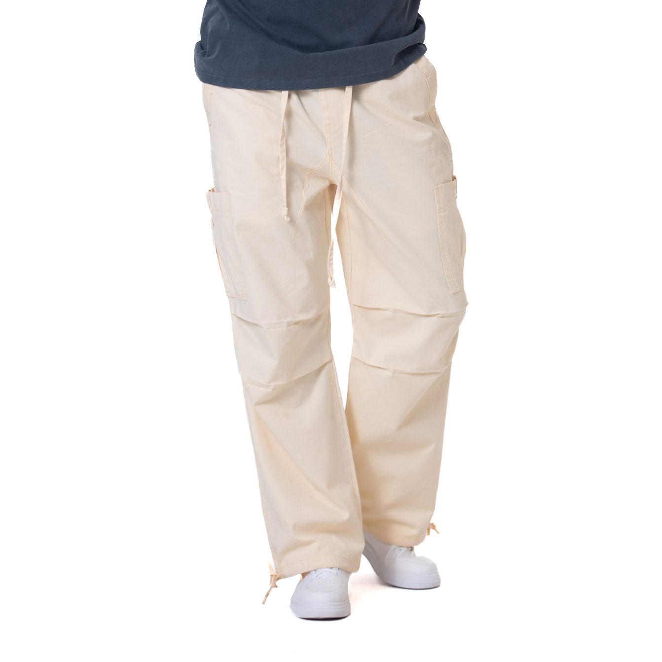 Unisex Cargo trousers - Light yellow_101