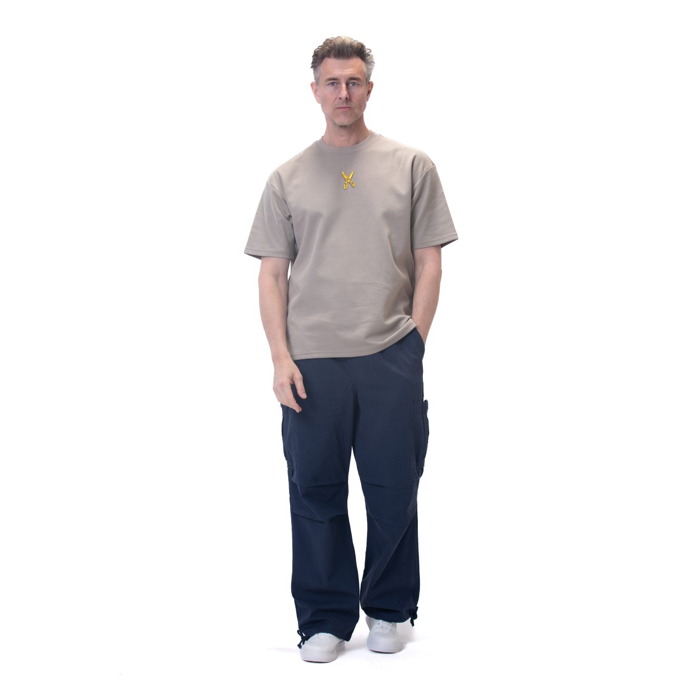 Unisex Cargo trousers - Navy blue
