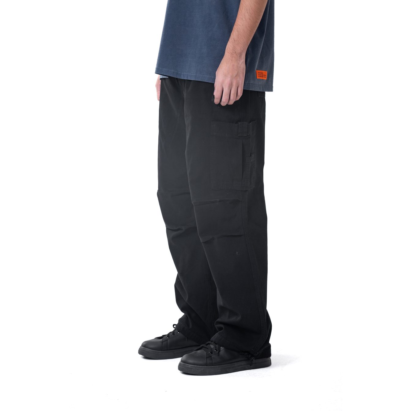 Unisex Cargo trousers - Black