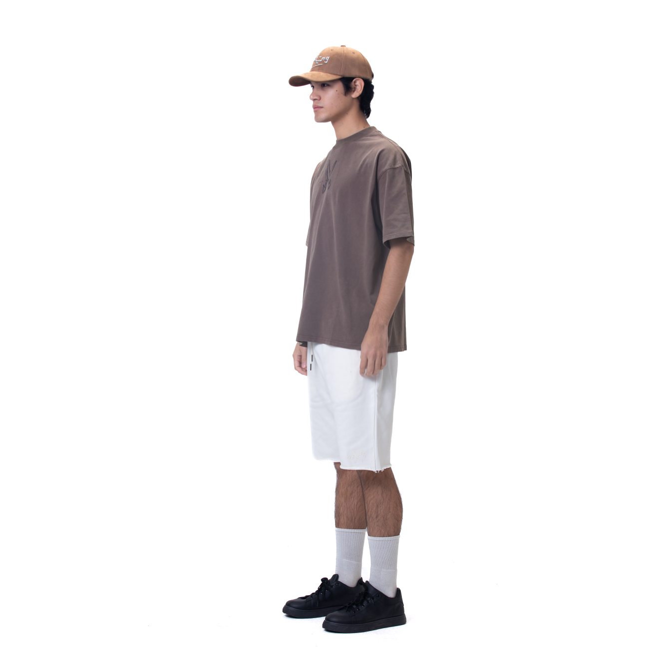 Cartoon washed T-shirt - Brown