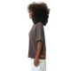New washed T-shirt-Brawn