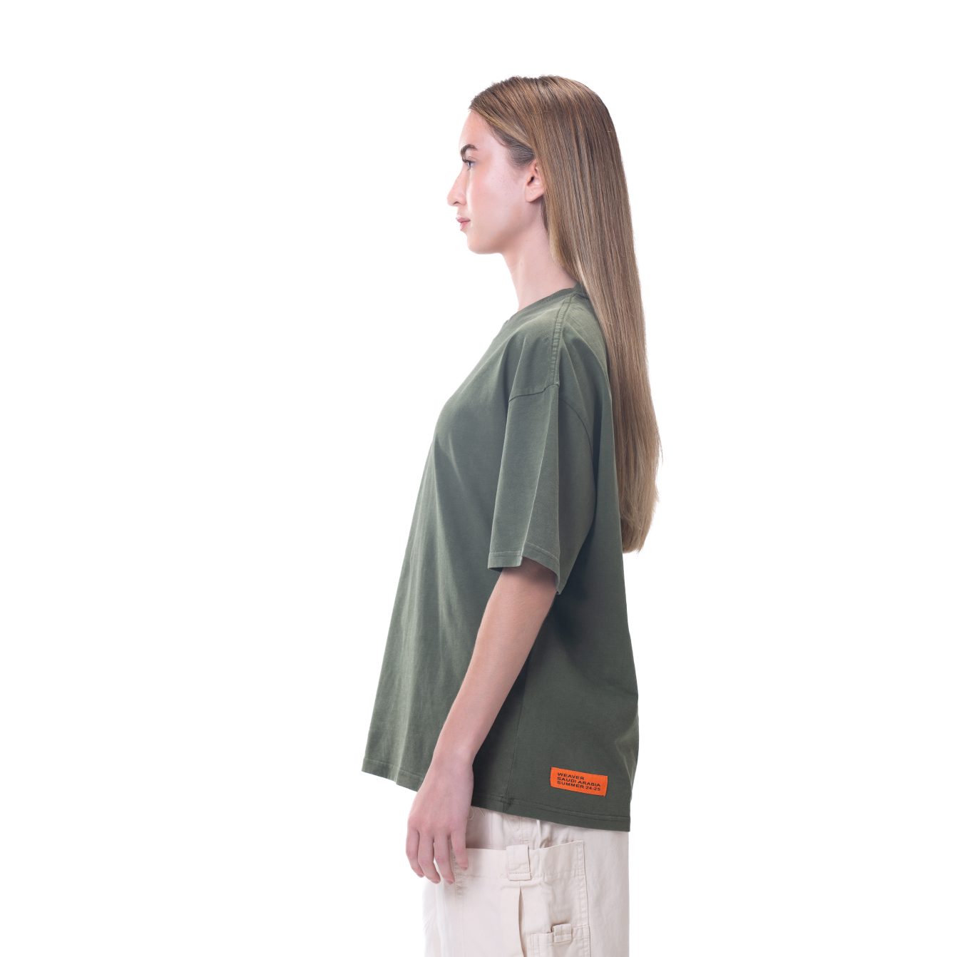 New washed T-shirt-Oily