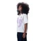 Unisex shirt-Light yellow-purple - Boxy