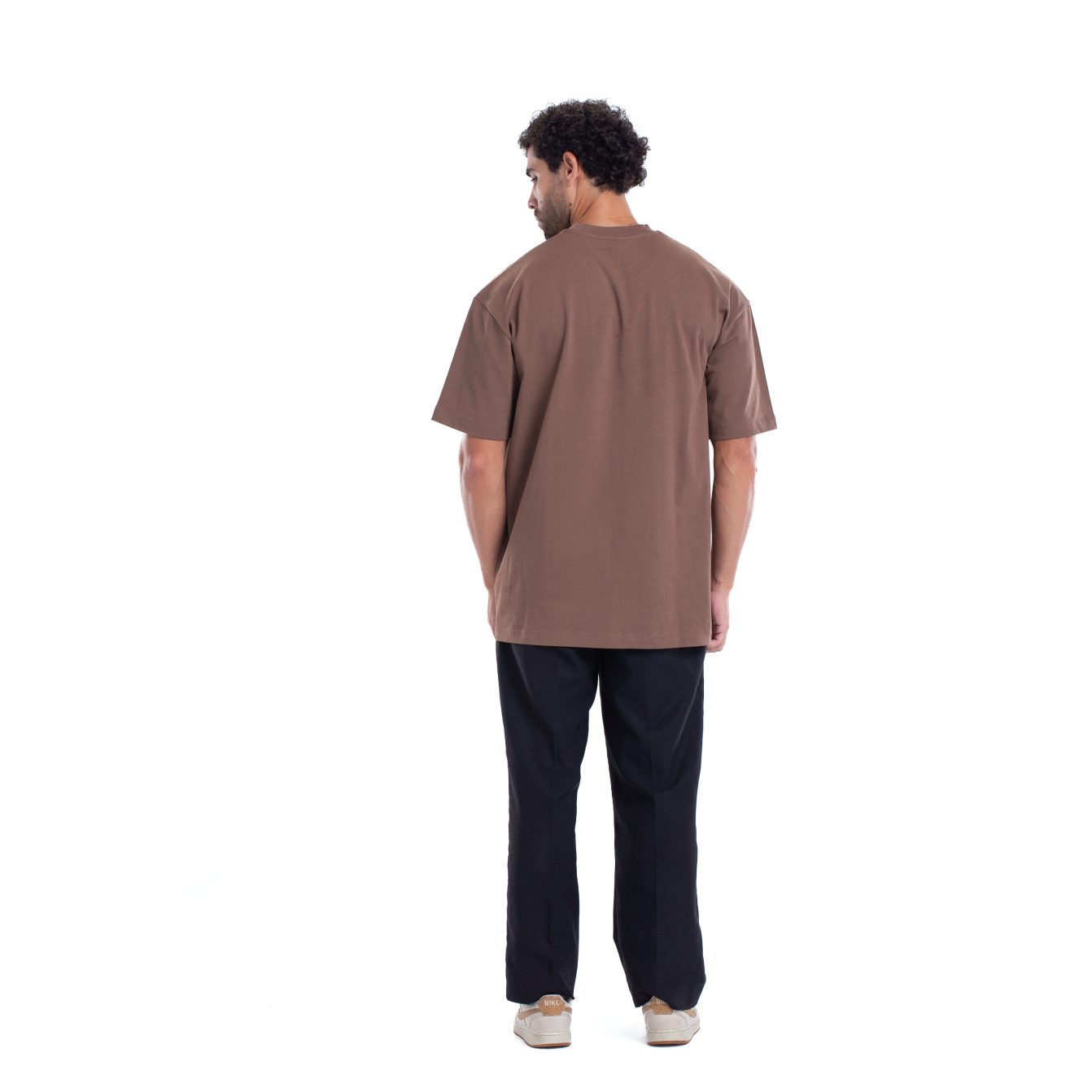 Ink T-shirt Oversize - Brown
