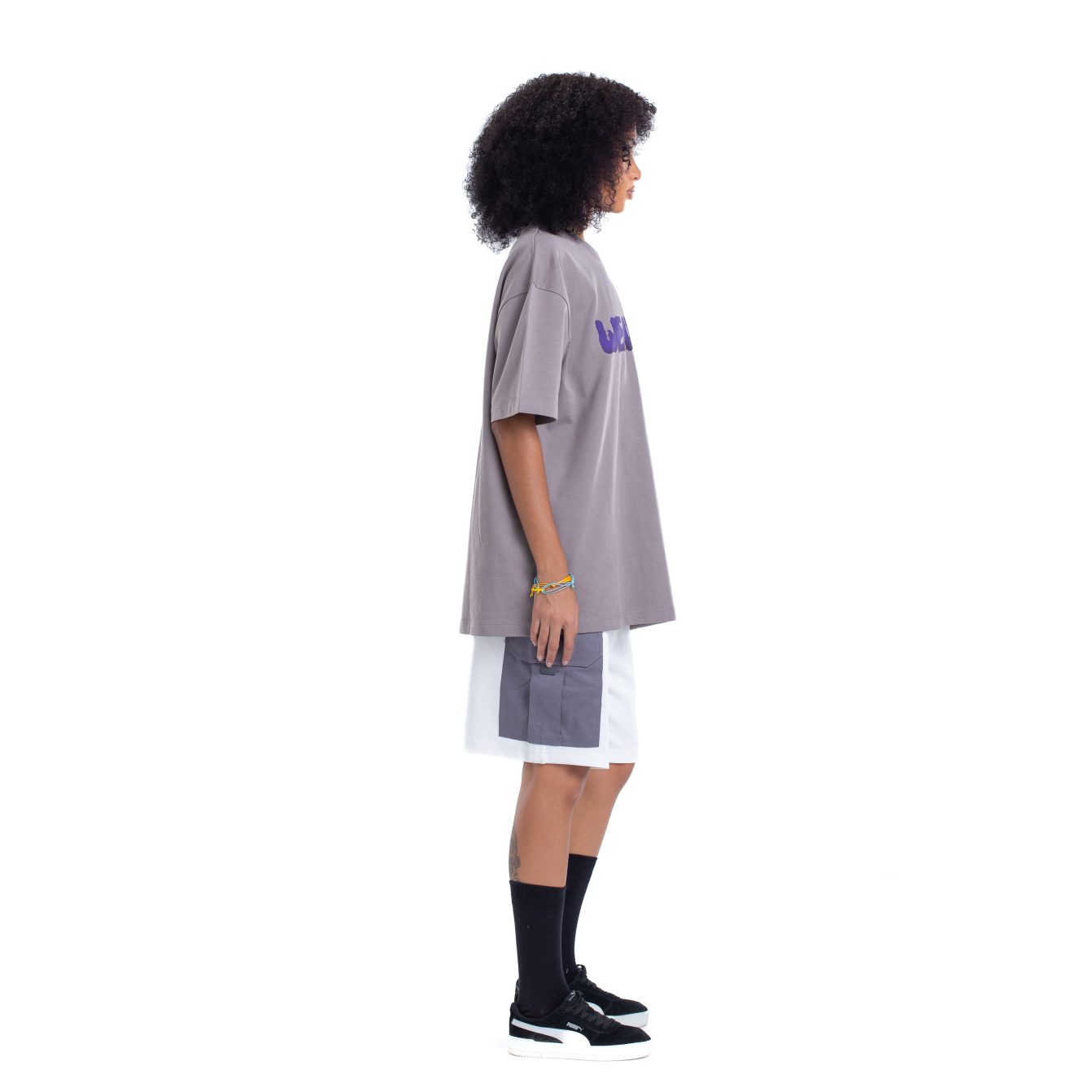 Ink T-shirt Oversize - Gray