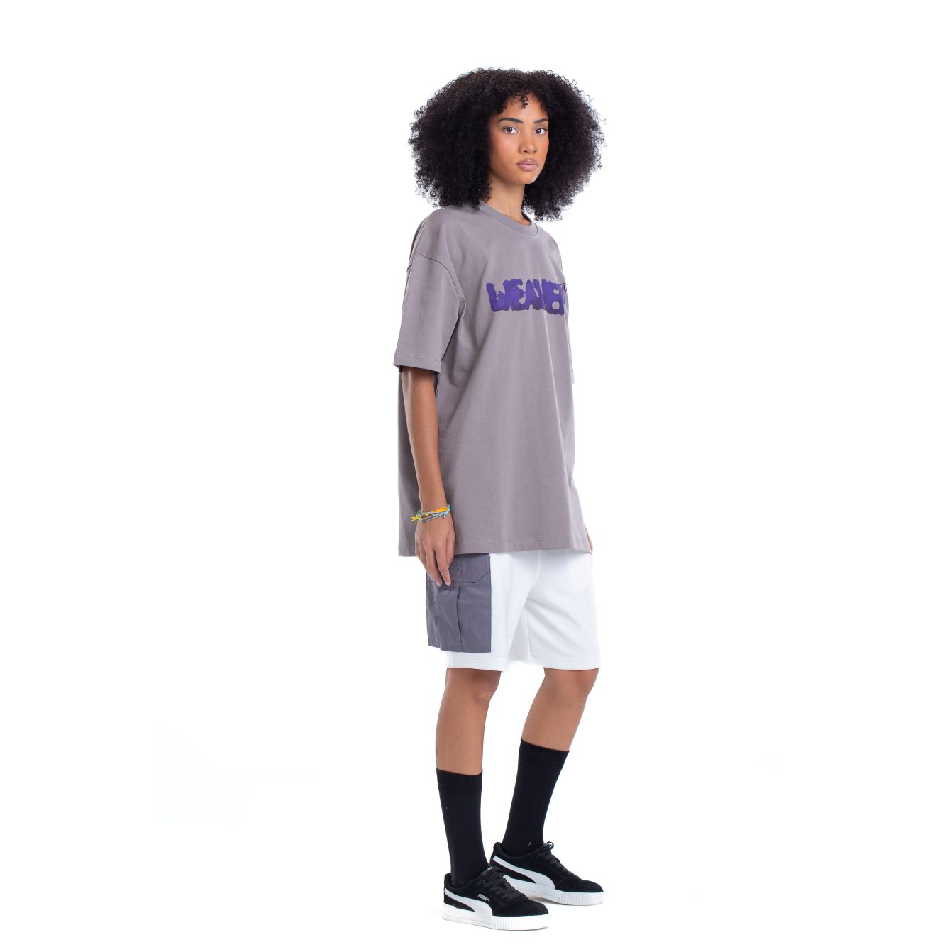 Ink T-shirt Oversize - Gray