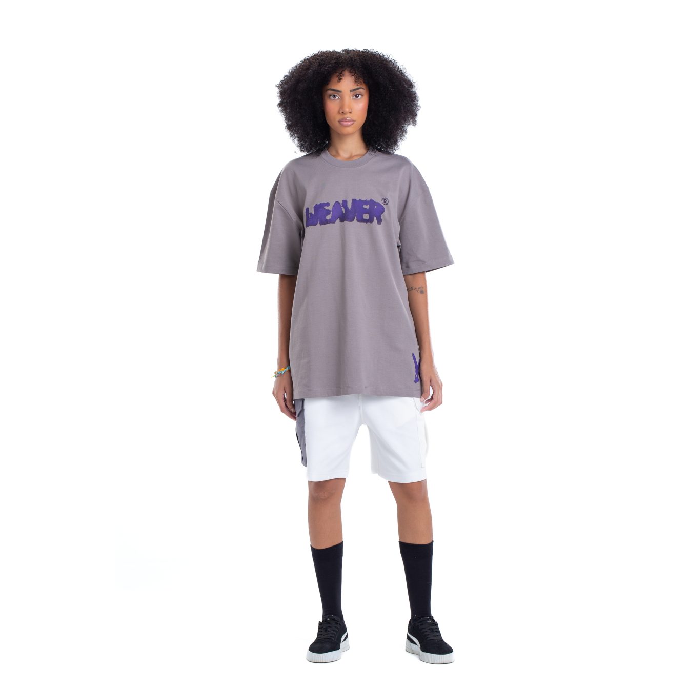 Ink T-shirt Oversize - Gray