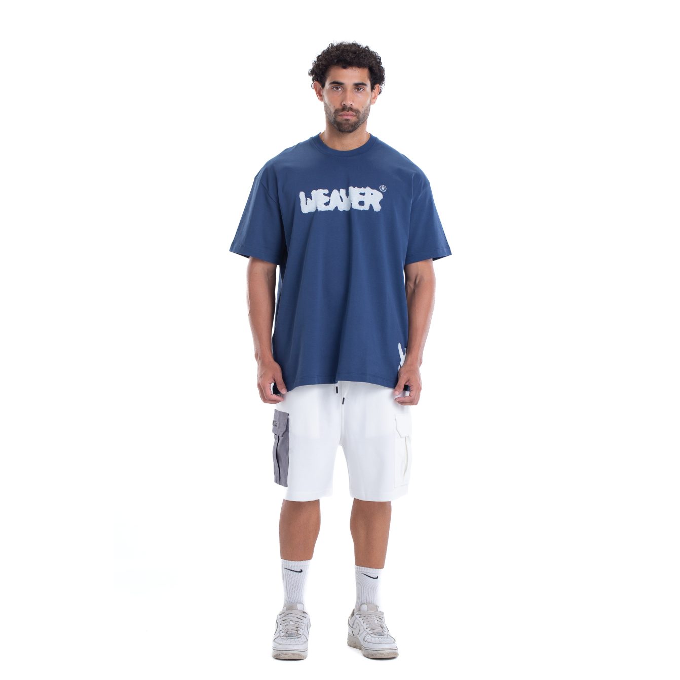 Ink T-shirt Oversize - Navy Blue