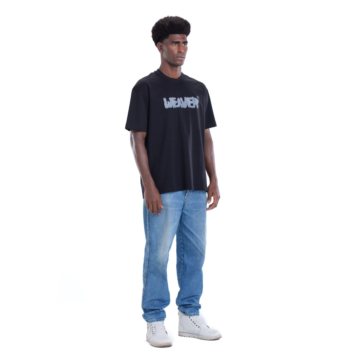Ink T-shirt Oversize - Black