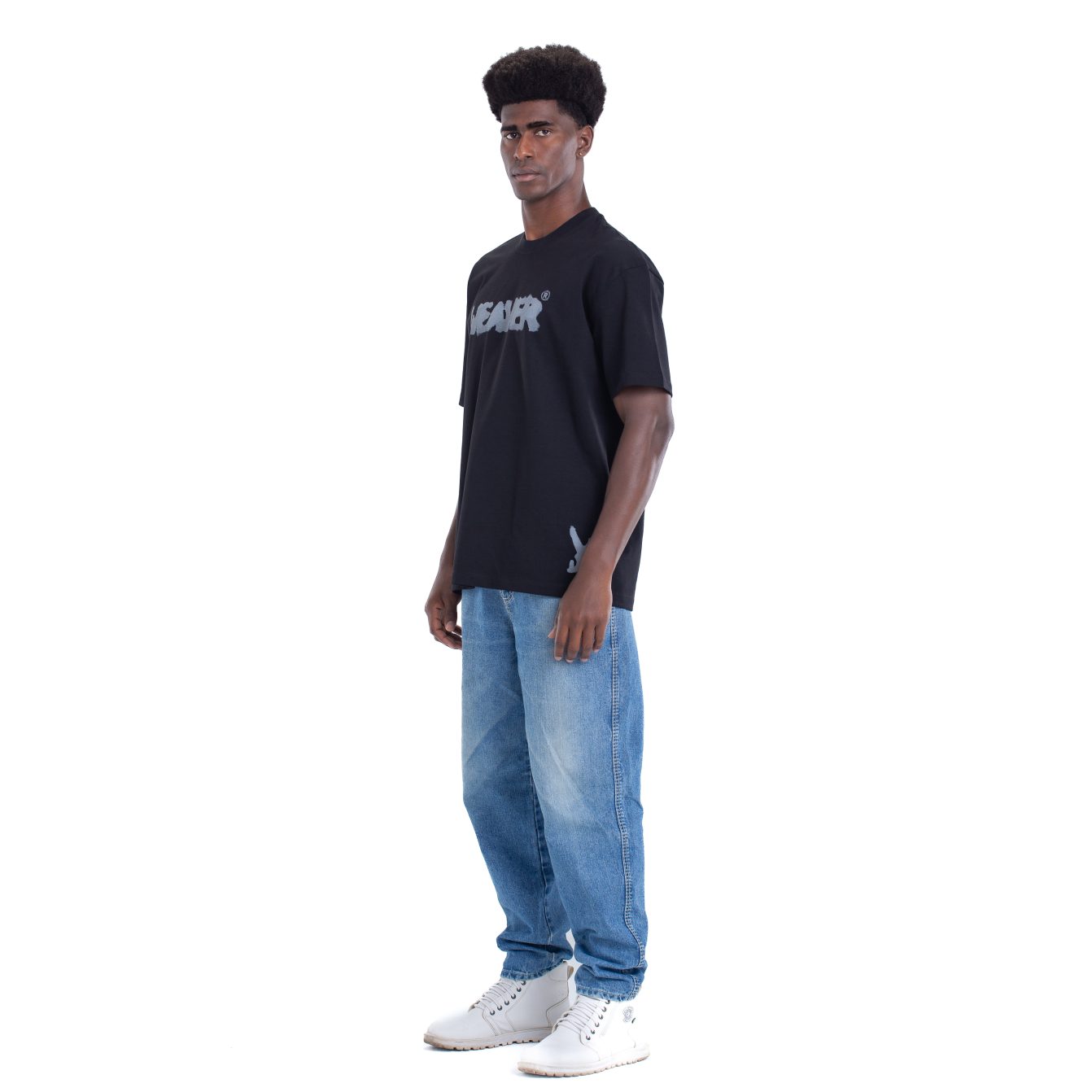 Ink T-shirt Oversize - Black