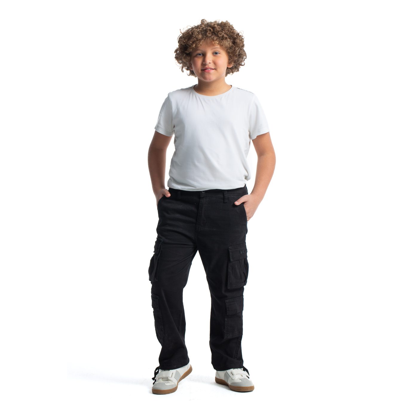 Kids Cargo trousers - Black