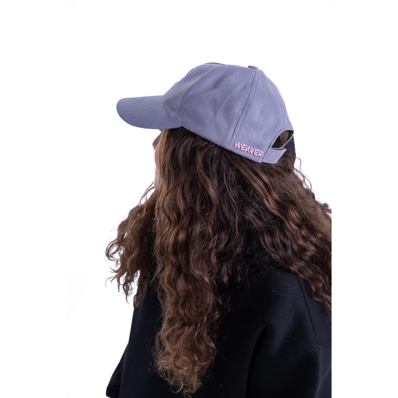 Cap Zigzag - Gray/Pink