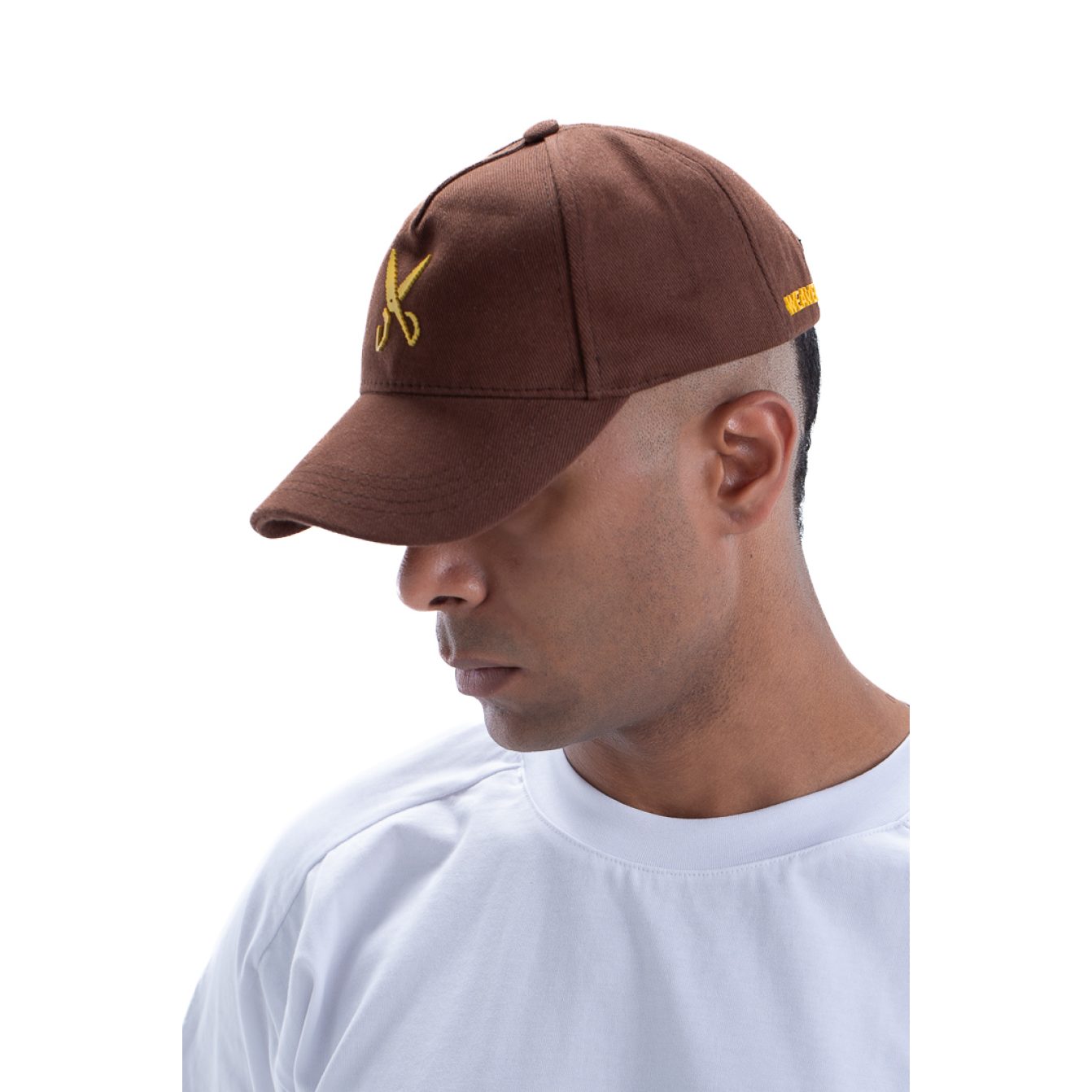 Cap zigzag - Brown