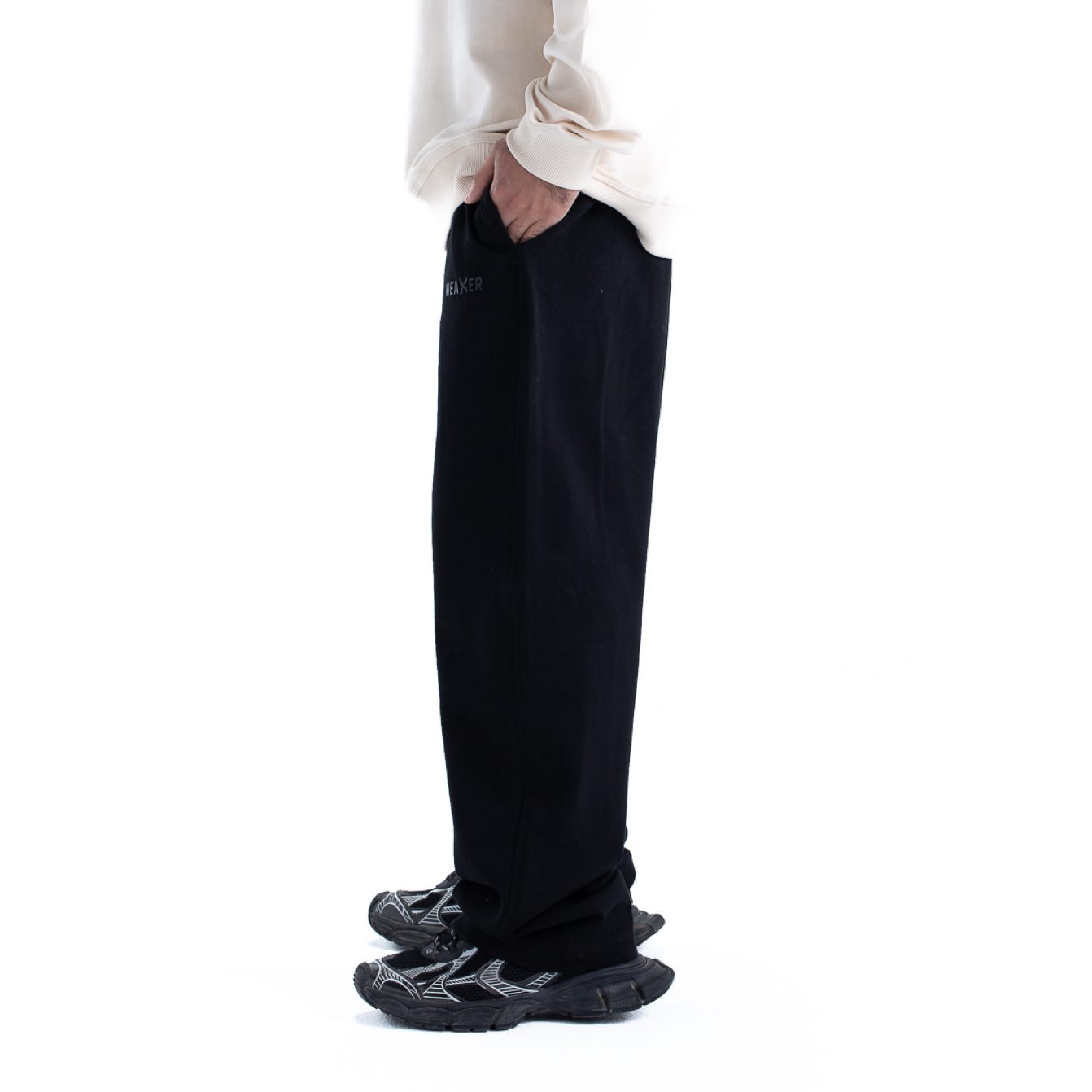 weaver pants oversize - Black