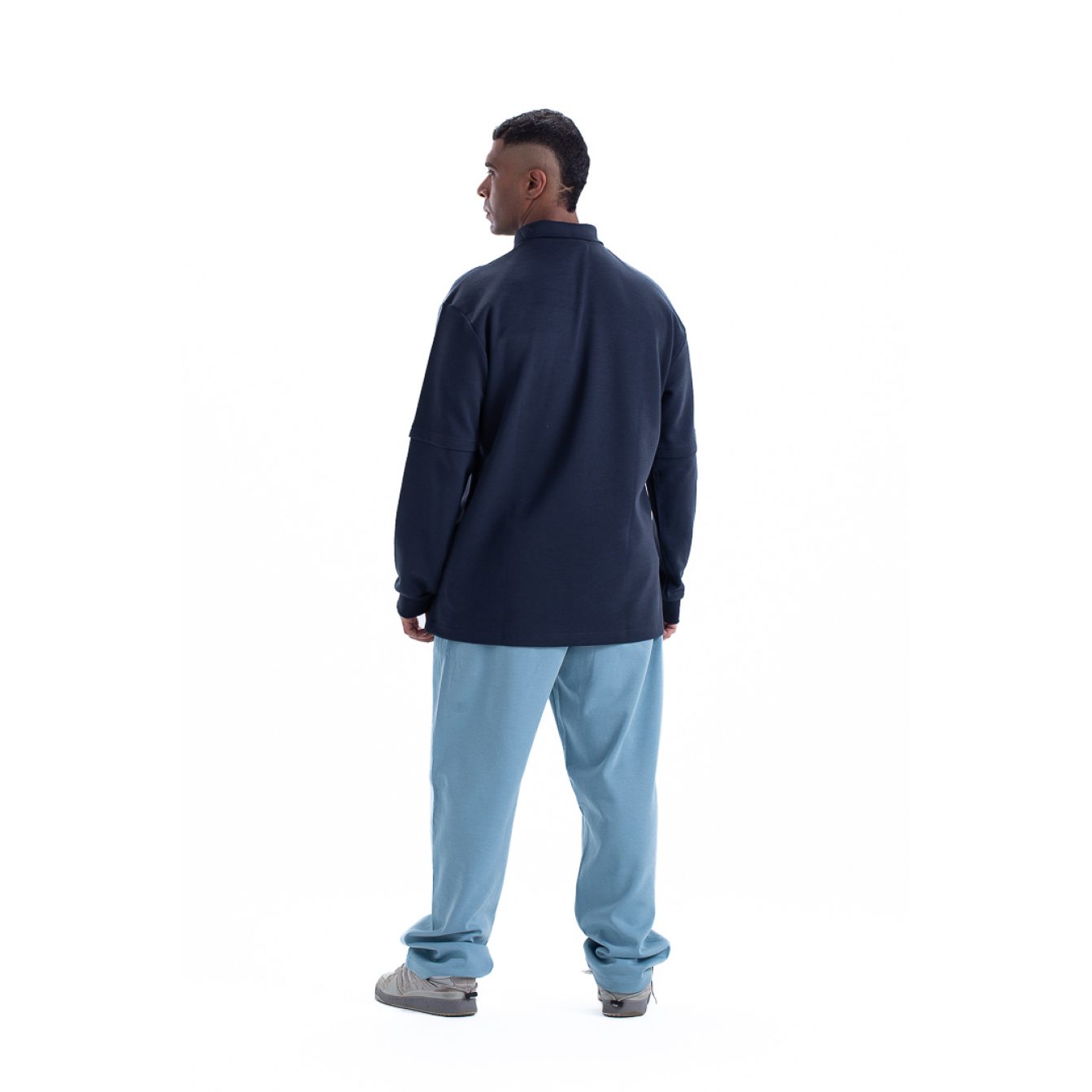 weaver sweatshirt oversize - gray