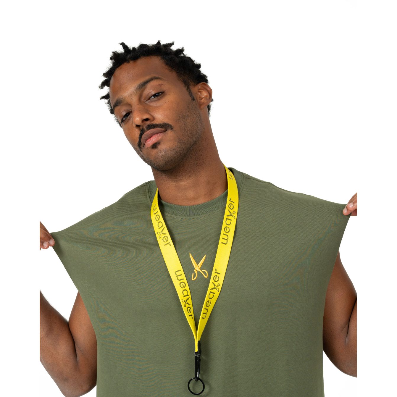 Neck Lanyard - Yellow