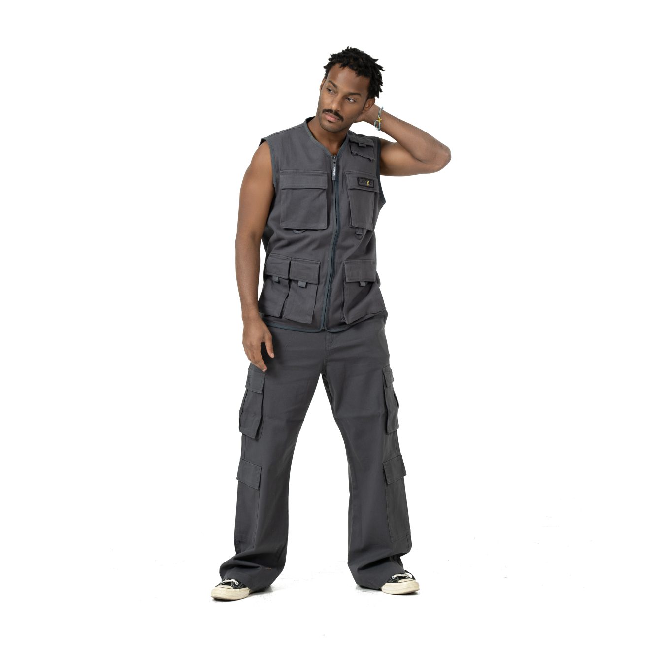 Cargo vest - Gray
