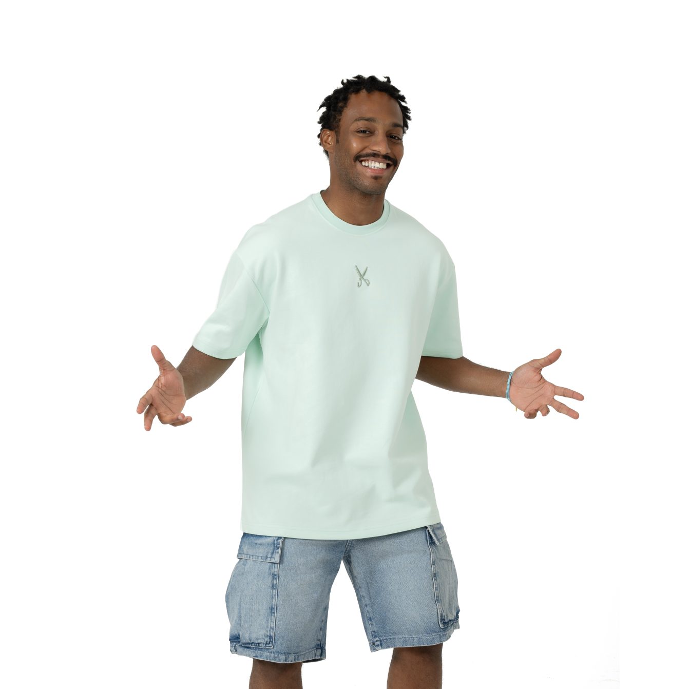 Need summer oversized T-shirt - Light Green