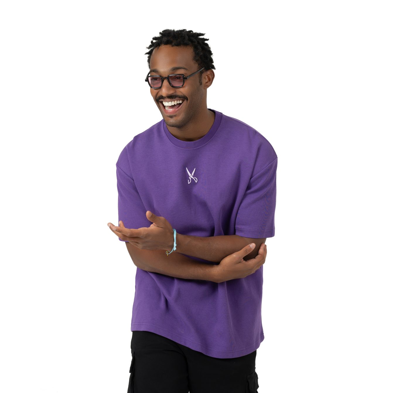 Need summer oversized T-shirt - Purple