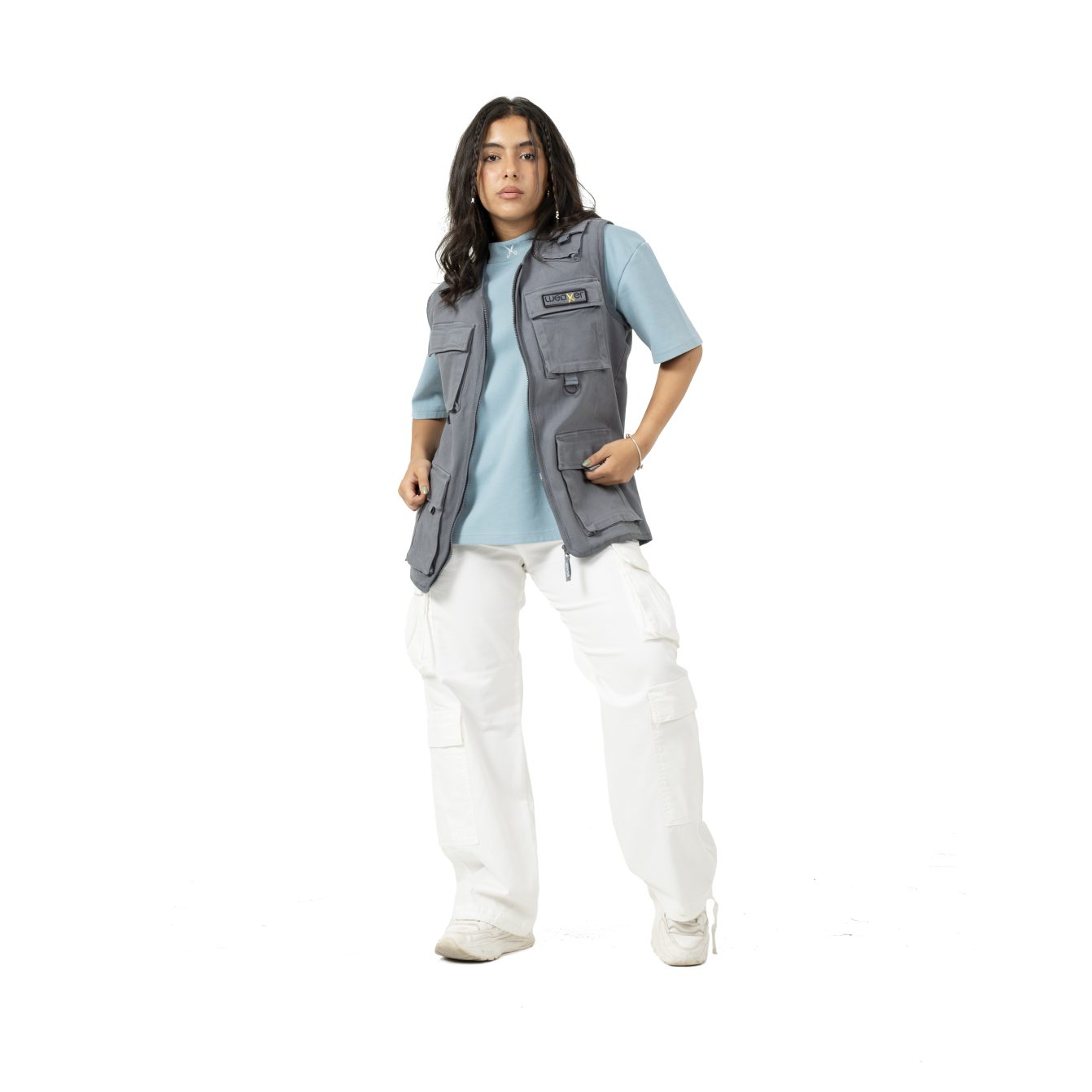 Cargo vest - Light Gray