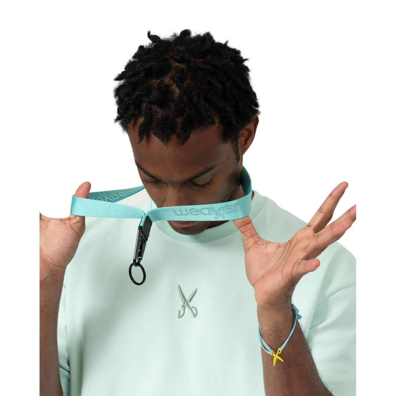 Neck lanyard - Turquoise