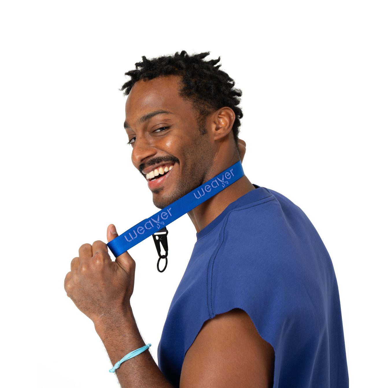 Neck lanyard - Blue