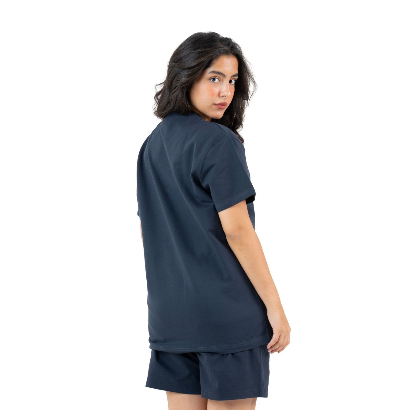 Plain T-shirt with zigzag logo - Gray