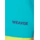 Plain T-shirt with zigzag logo - Turquoise