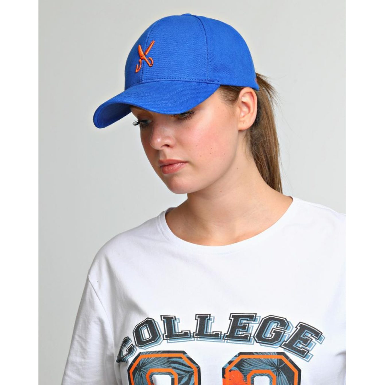 Cap Blue/ Orange