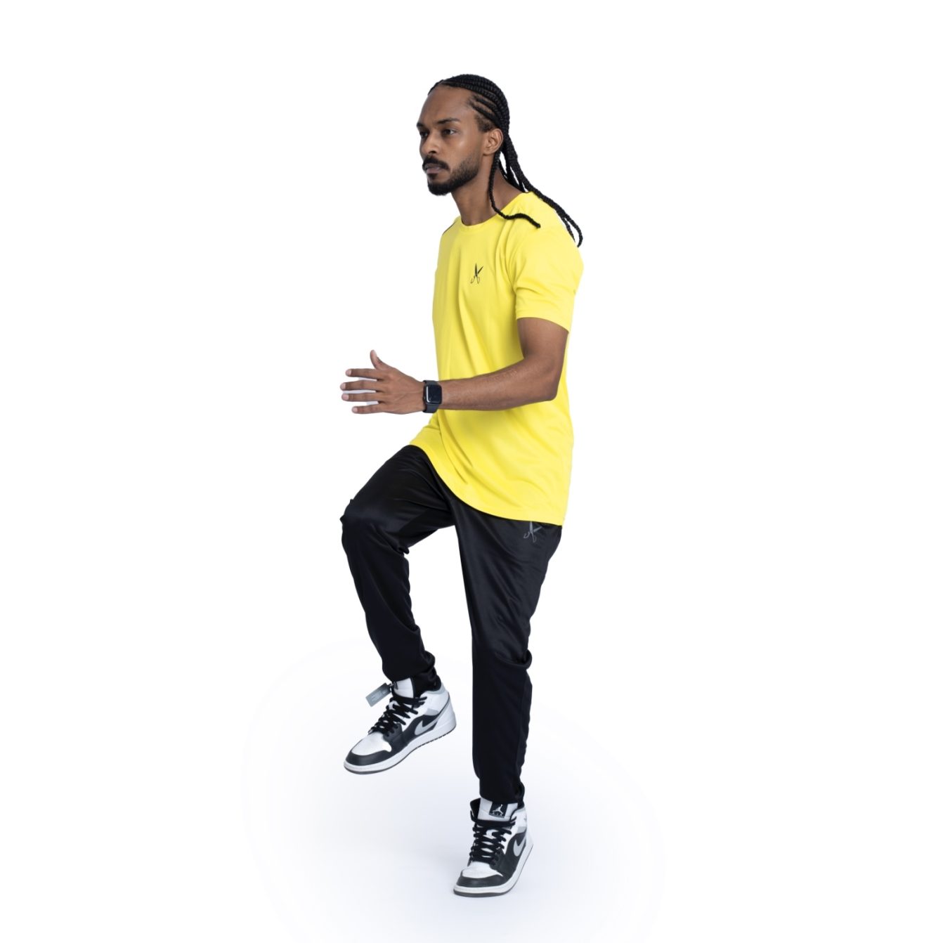 Men's sports t-shirt - Yellow