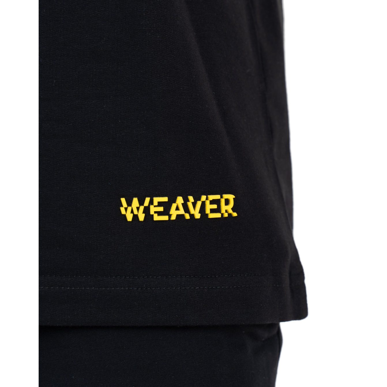 Plain T-shirt with zigzag logo - Black