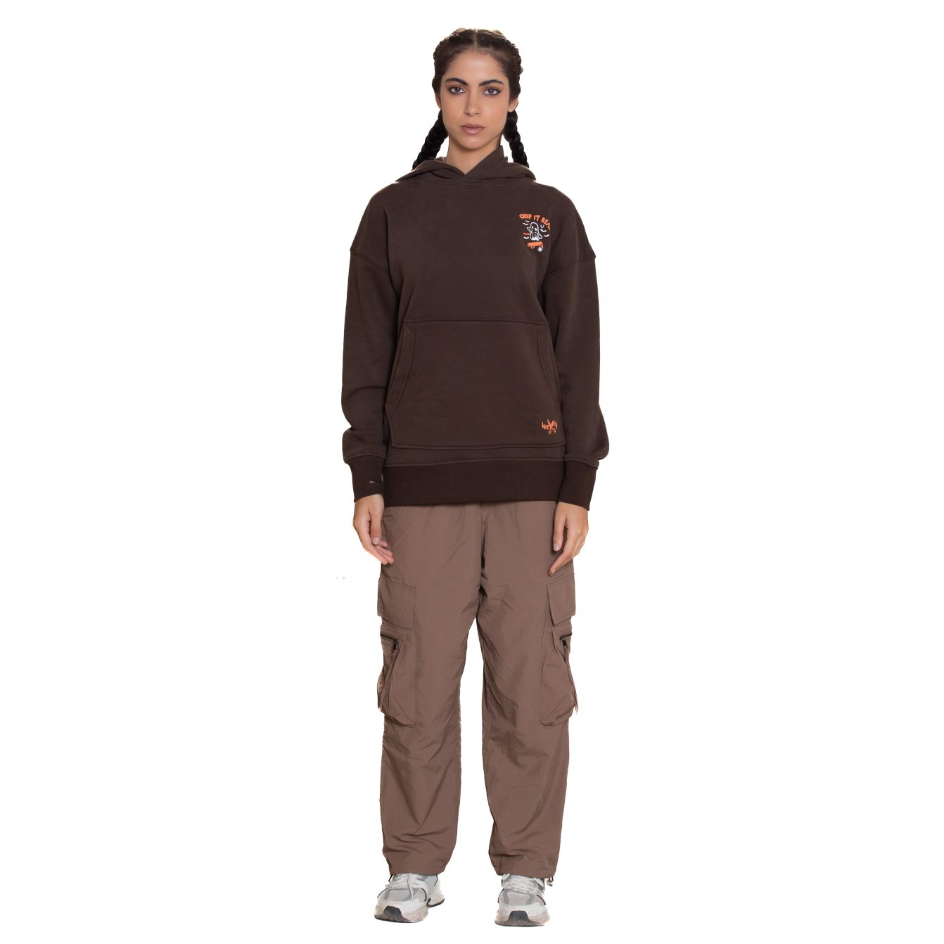 03 Casper hoodie - Brown