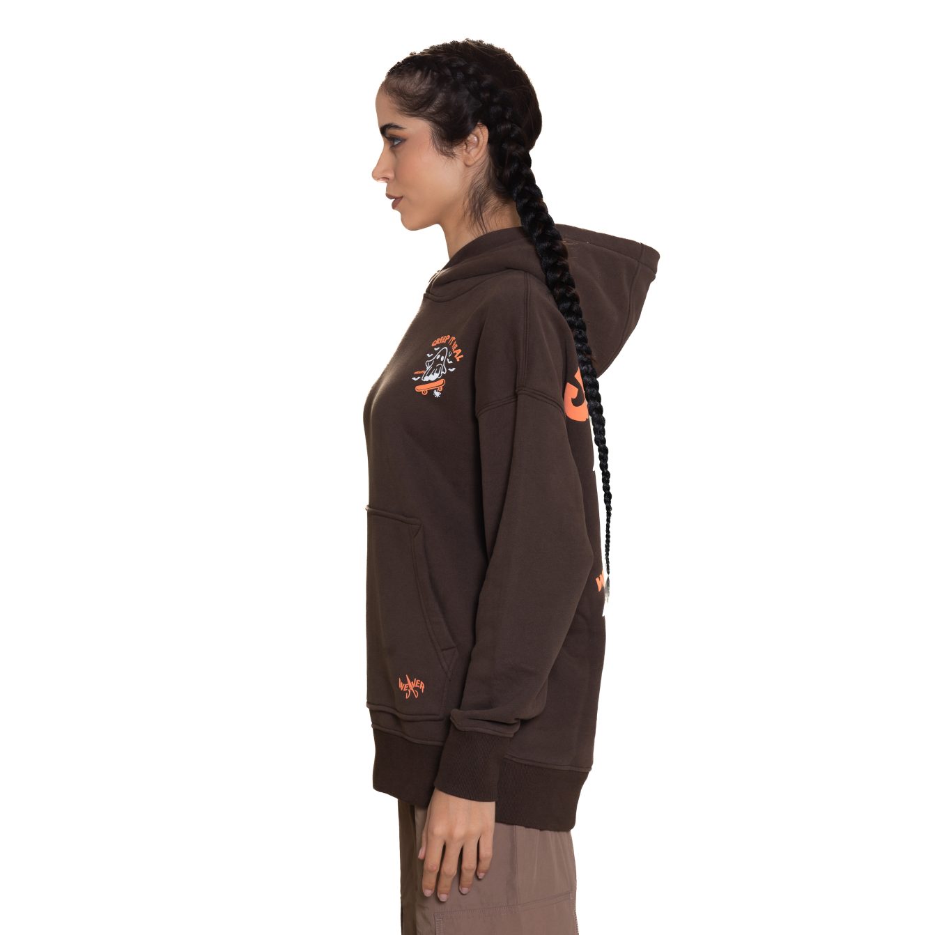 03 Casper hoodie - Brown
