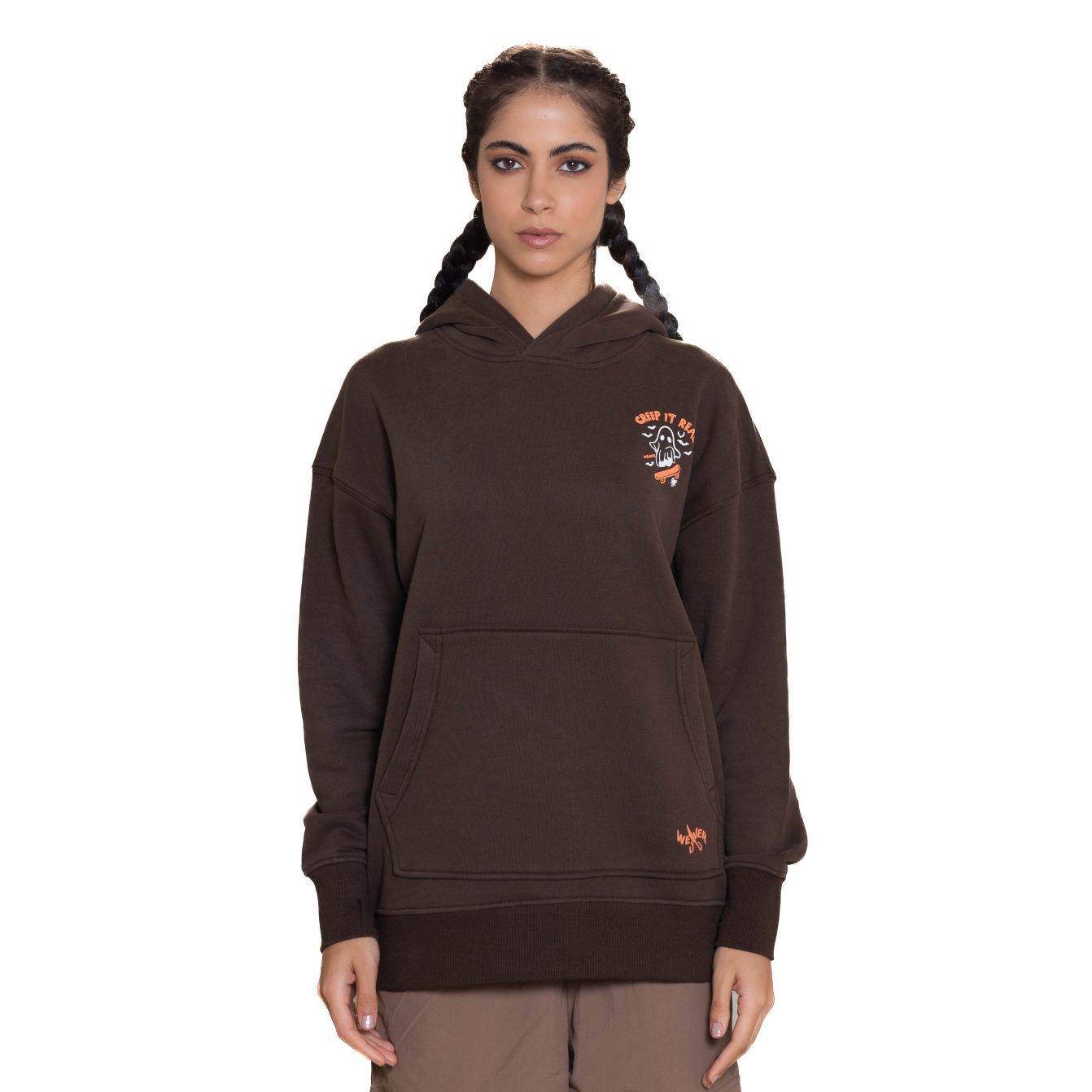 03 Casper hoodie - Brown
