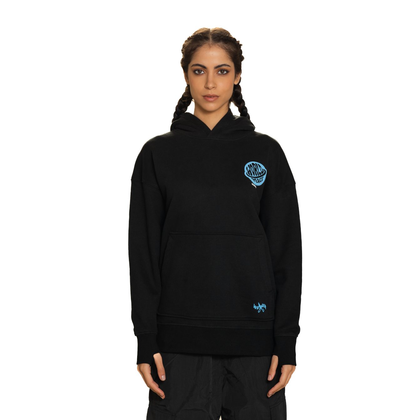 01 World Hoodie - Black