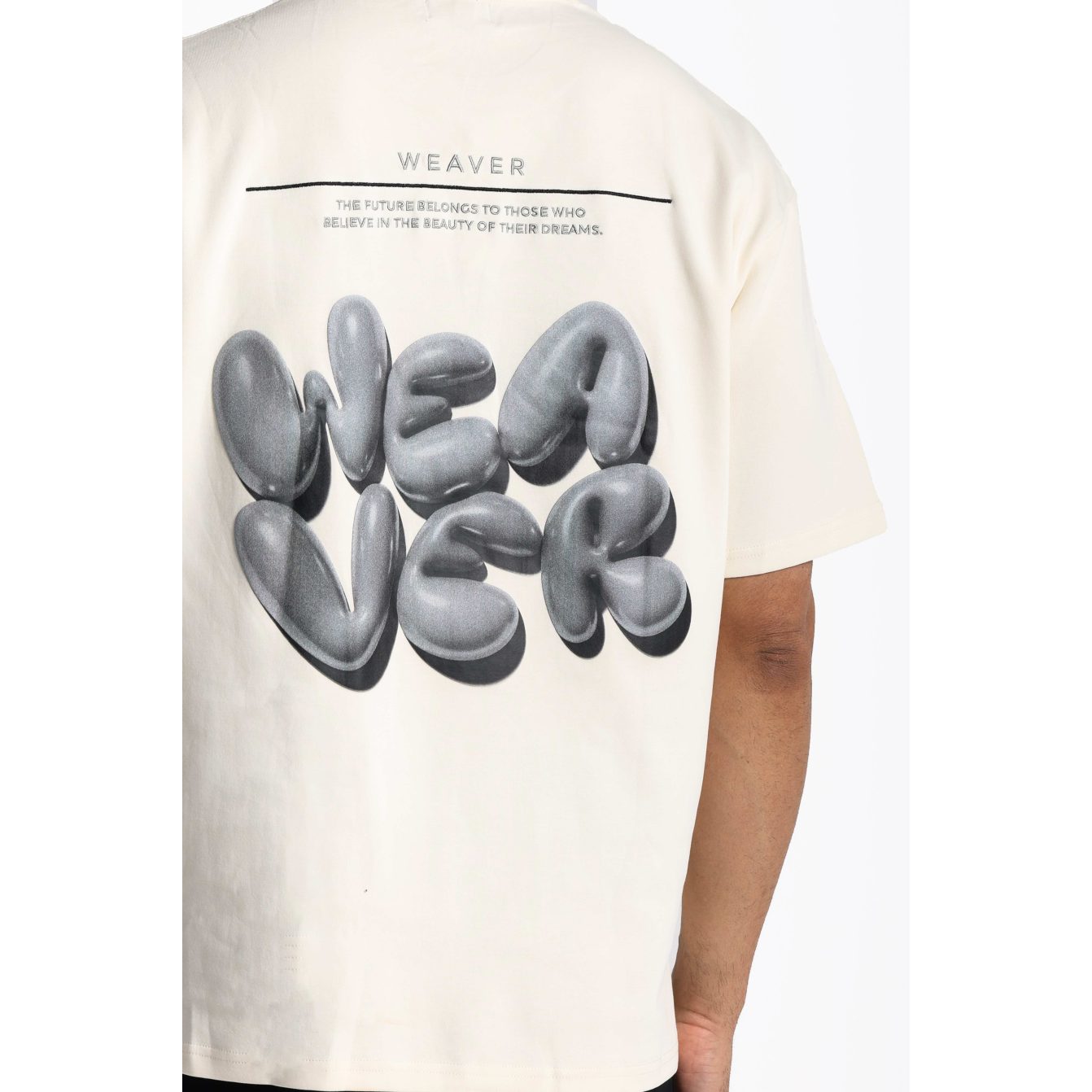 Balloon T-shirt Oversize - Cream