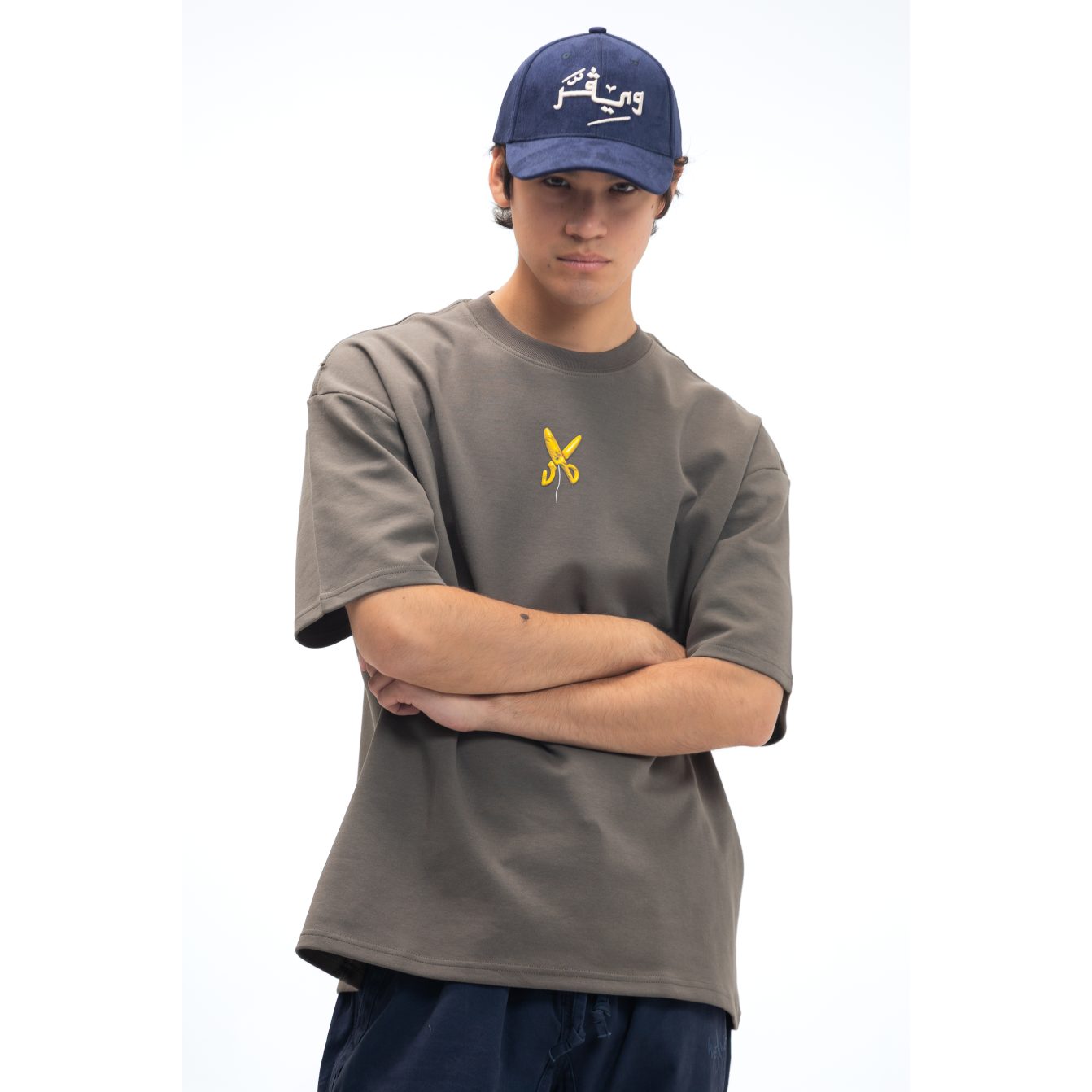 Balloon T-shirt Oversize - Gray