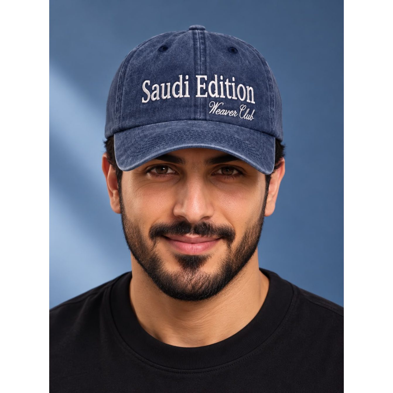 Saudi Edition Cap - Washed Blue