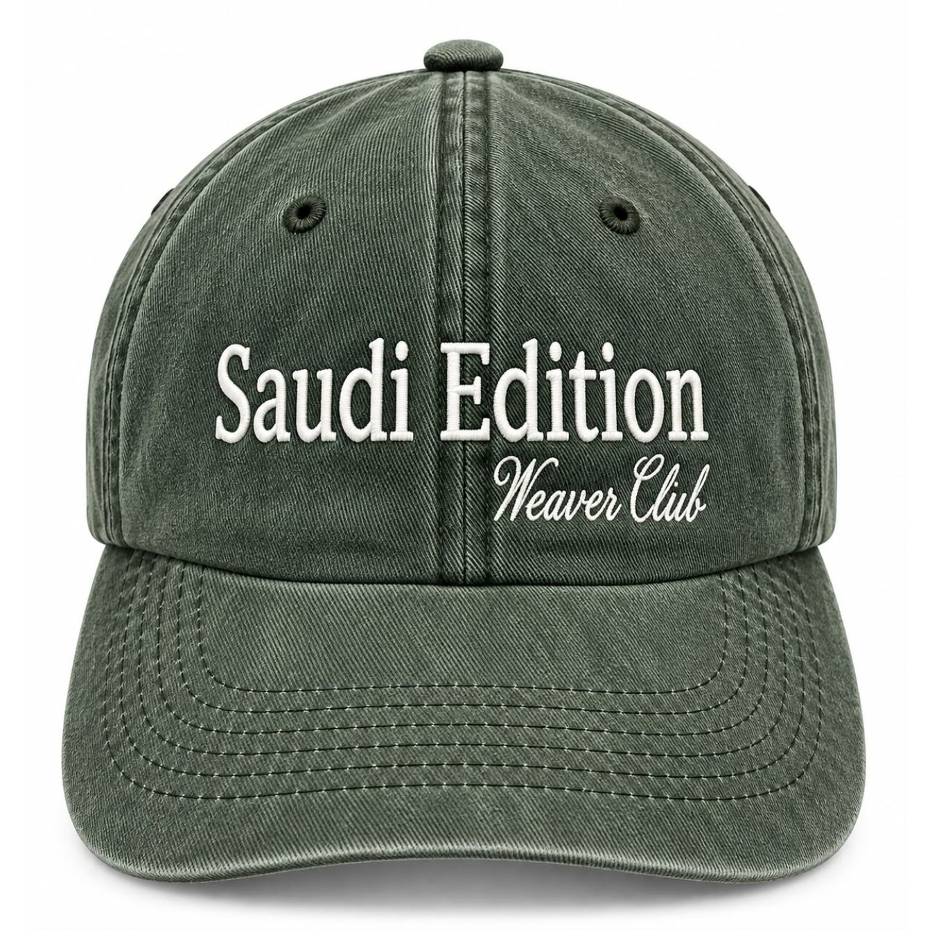 Saudi Edition Cap - Washed Green
