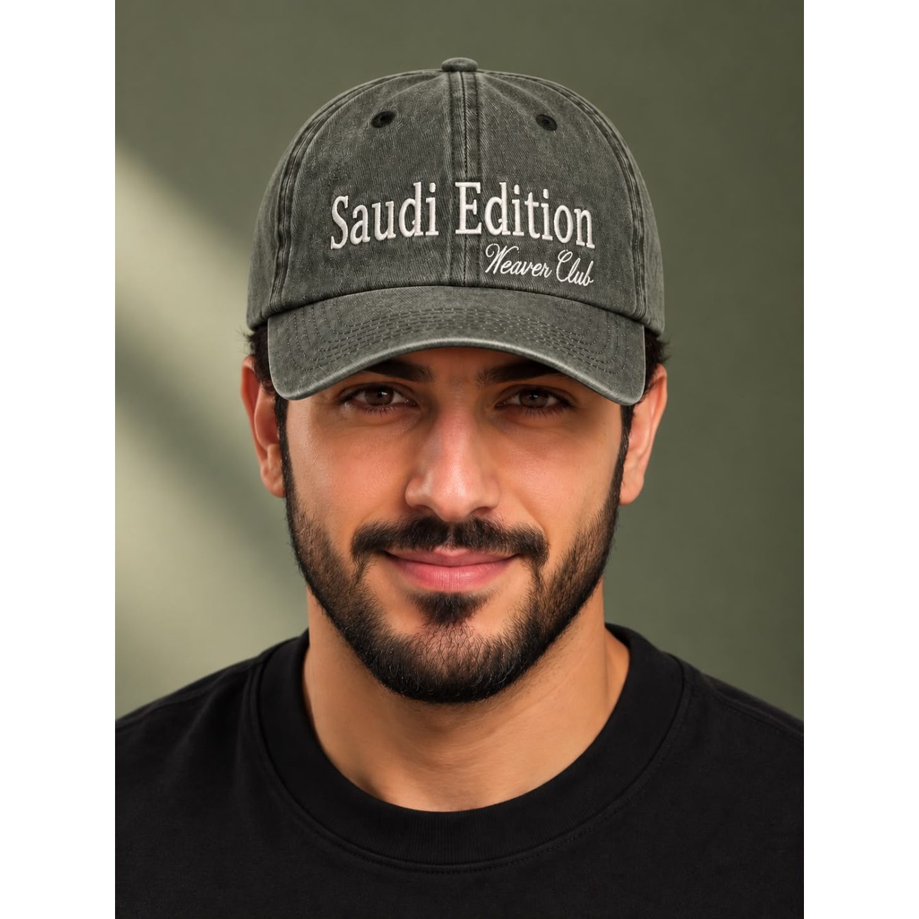 Saudi Edition Cap - Washed Green